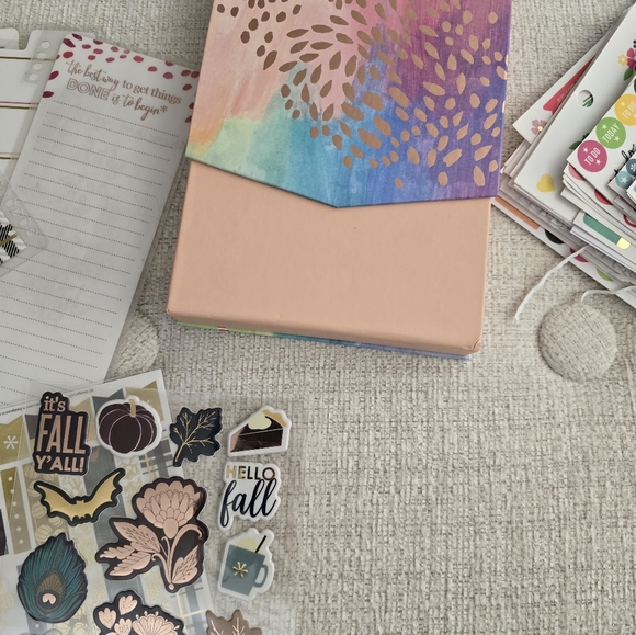 Erin Condren Planner Set With Sticker Bundle